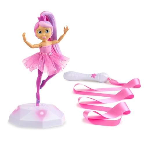 WowWee Twirl Along Dancing Doll Lena Ballerina with Wand and LightUp Stage Ages 3 - Image 1
