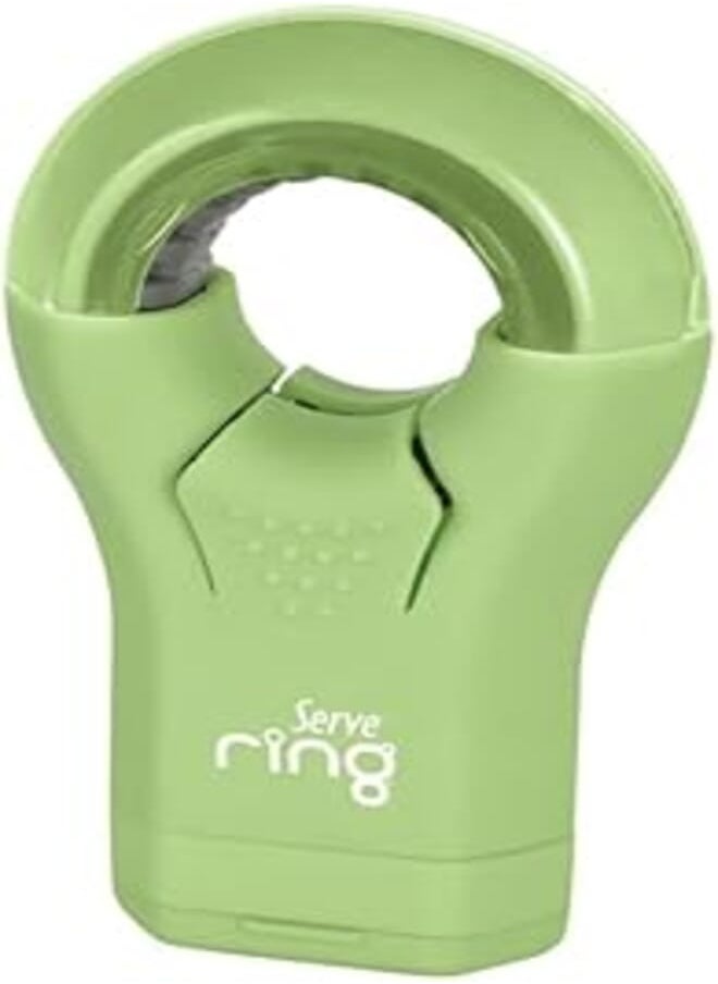 Serve - Serve SV-Ring1EY Ring 2 in 1 Eraser and Sharpener - Teal Green - Image 1