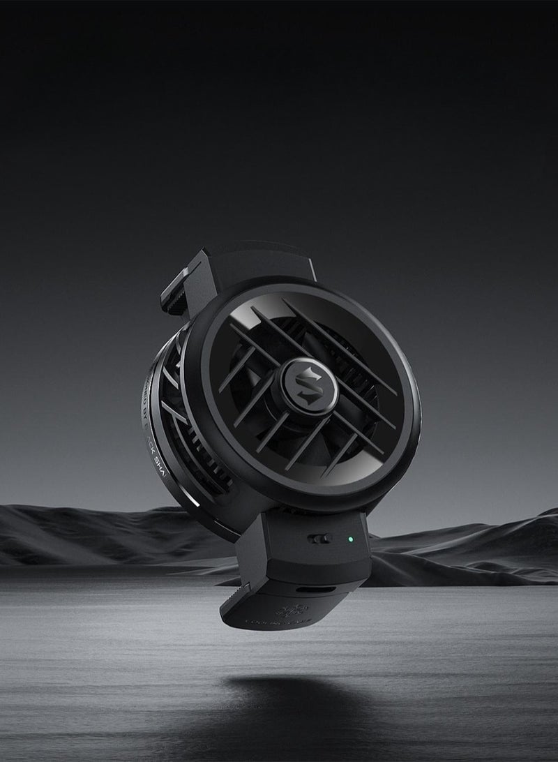 KASTWAVE Phone Cooler, Portable Cell Phone Cooling Fan, Lightweight Quiet Cellphone Radiator with Dual Semi-Conductor Cooling Chip for 2.71-3.34 inches for iPhone/Android Gaming - Image 2