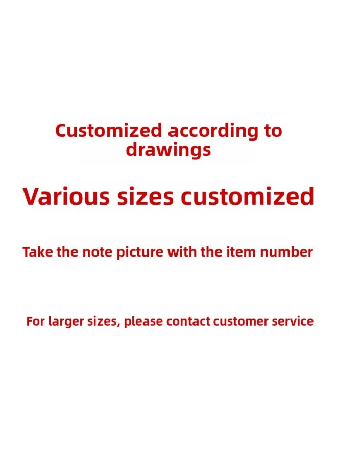 Generic - Cyberpunk Mouse Pad Oversized Computer Multi-Size Thickened Competitive Game Keyboard Pad Lock Edge Cool Table Pad-Color:120X60CM-Pattern:To Map Custom - Image 1