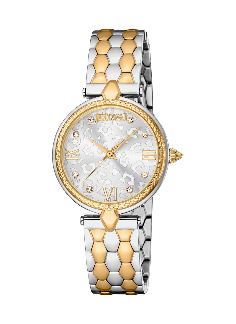 Just Cavalli - Women's Round Shape Stainless Steel Wrist Watch JC1L254M0085 - 30 Mm - Image 1