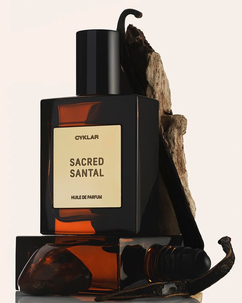 CYKLAR Perfume Oil for Skin â€“ Sacred Santal Scent â€“ Warm & Sophisticated Perfume Fragrance with Bergamot, Amber & Musk Notes â€“ Travel-Friendly 30ml - Image 2