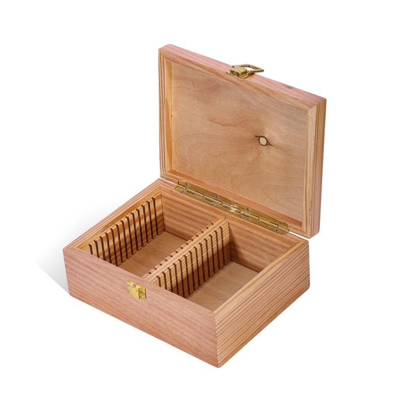BTC Wooden Box for Gold & Silver Bars – 26 Cards - Image 5