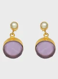 DORI Attract Stone Drop Earrings