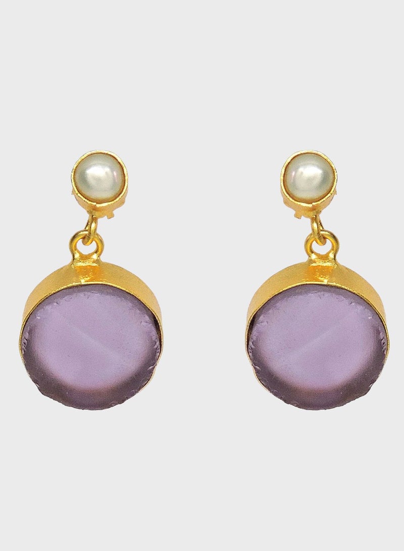 DORI Attract Stone Drop Earrings  - Image 1