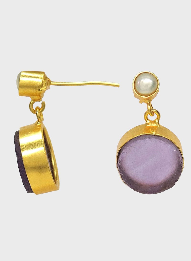 DORI Attract Stone Drop Earrings  - Image 2