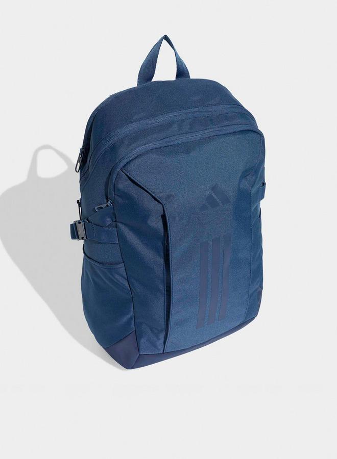 Adidas Logo Print Backpack For Kids 8-13 Years With Front Pocket - 12 L - Image 3