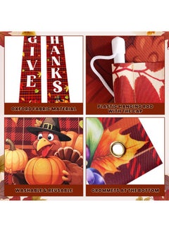 KATCHON KatchOn, Give Thanks Banner for Door - Xtralarge, 72x12 Inch | Thanksgiving Door Banner for Thanksgiving Door Decorations, Happy Thanksgiving Banner for Front Door | Thanksgiving Decorations Indoor  - Image 3