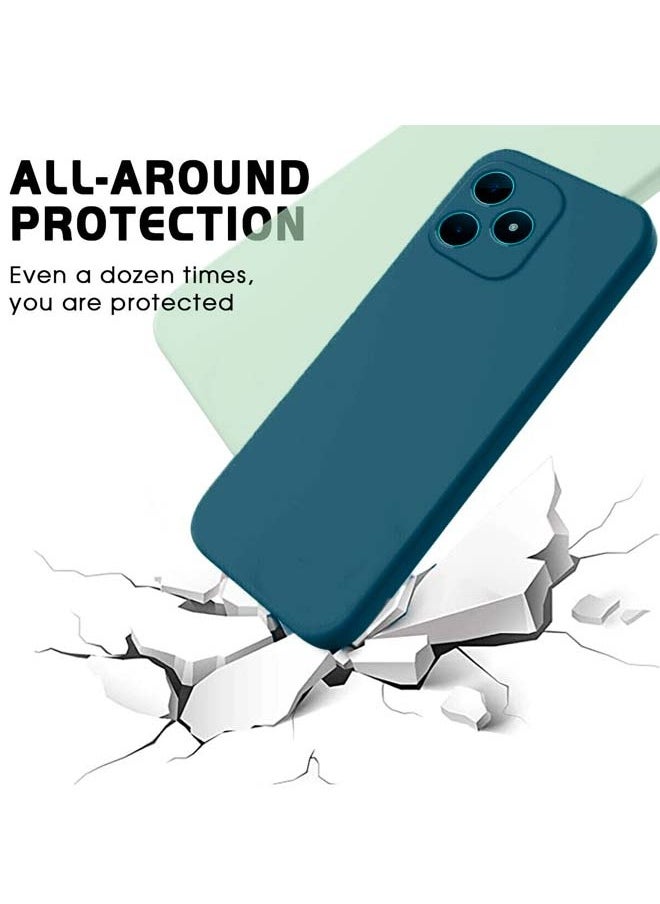 Techie - Techie Stylish TPU Silicone Back Cover Case for Realme C51 – Slim Fit Design, Smooth and Soft – Navy Blue - Image 1