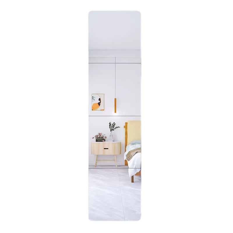 JEOYOO JEOYOO Wall Mirror Full Length Cheap Acrylic shatterproof Gym Mirrors for Home Gym 12X12 4 Pcs Workout glassless Mylar Mirrors for Bedroom Over Door Kids Mirror 