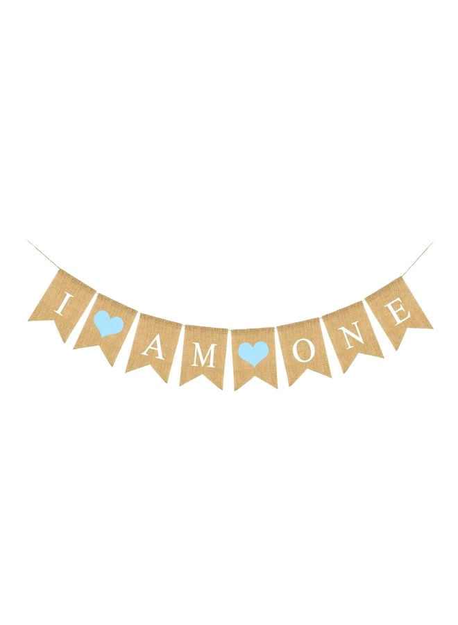 Loquat I Am One Decorative Pennant Banner - Image 1