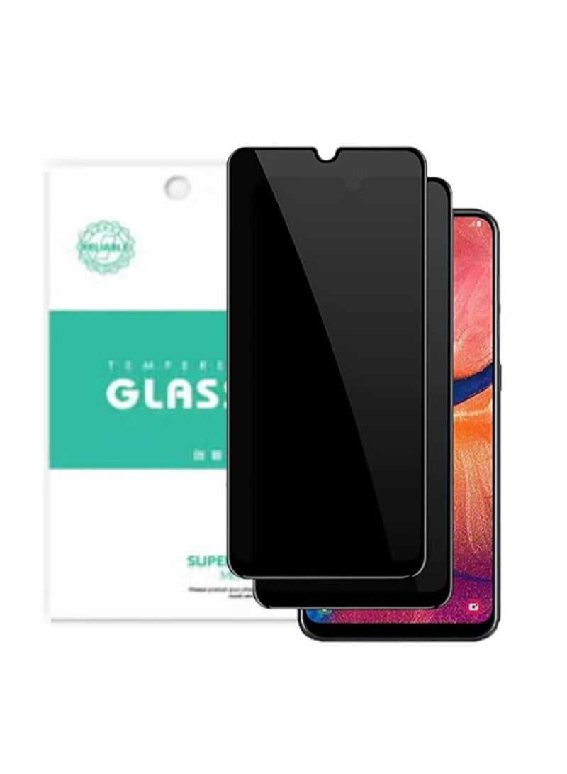 [2 Pack] ITEL A50 Privacy Screen Protector,Anti Spy Anti Glare Edge to Edge Full Coverage Privacy Tempered Glass Film - Image 1