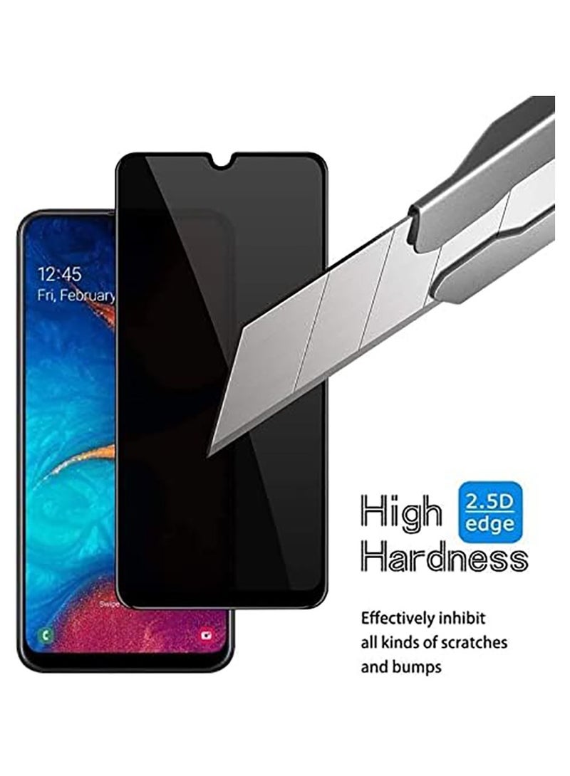[2 Pack] ITEL A50 Privacy Screen Protector,Anti Spy Anti Glare Edge to Edge Full Coverage Privacy Tempered Glass Film - Image 4