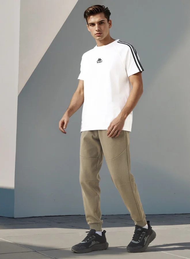 كابا كابا بنطال رياضي بقصة عادية مع ألواح جانبية