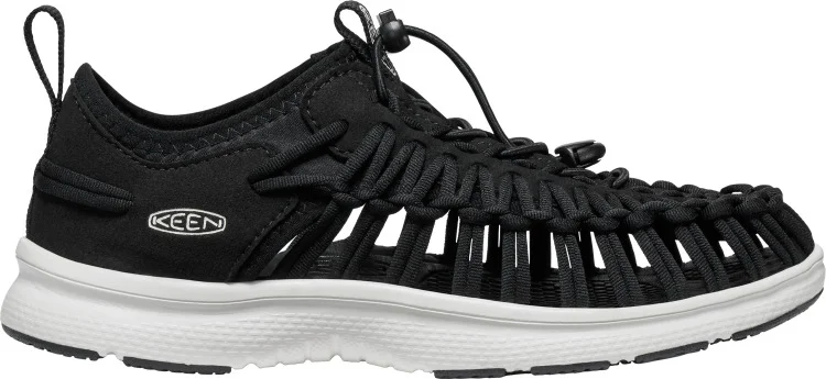 Keen WOMEN UNEEK O3 FLAT SANDALS BLACK/STAR WHITE