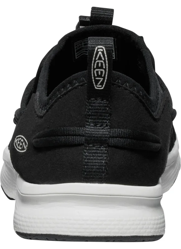 كين WOMEN UNEEK O3 FLAT SANDALS BLACK/STAR WHITE