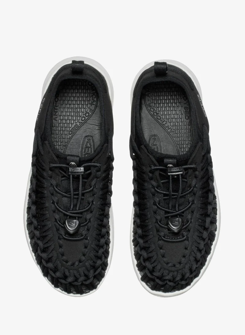 Keen  WOMEN UNEEK O3 FLAT SANDALS BLACK/STAR WHITE for Women | Best Price UAE