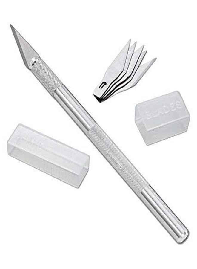 Careflection || Detail Pen Cutter with 5 Interchangeable Blades for Carving and Paper Cutting | Pack of 1 - Image 1