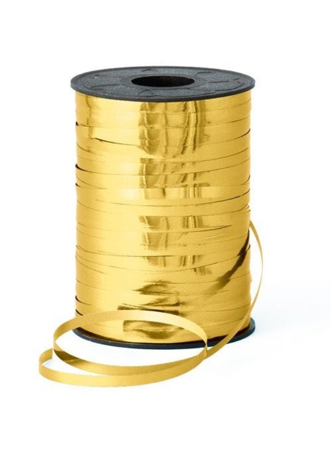 Balloon String Metallic Gold Plastic 5mm 250m