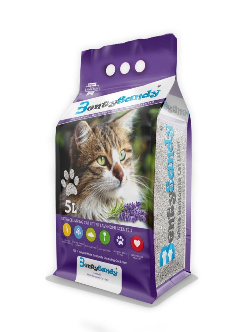 رمل بينتي ساندي برائحة اللافندر 5 لتر