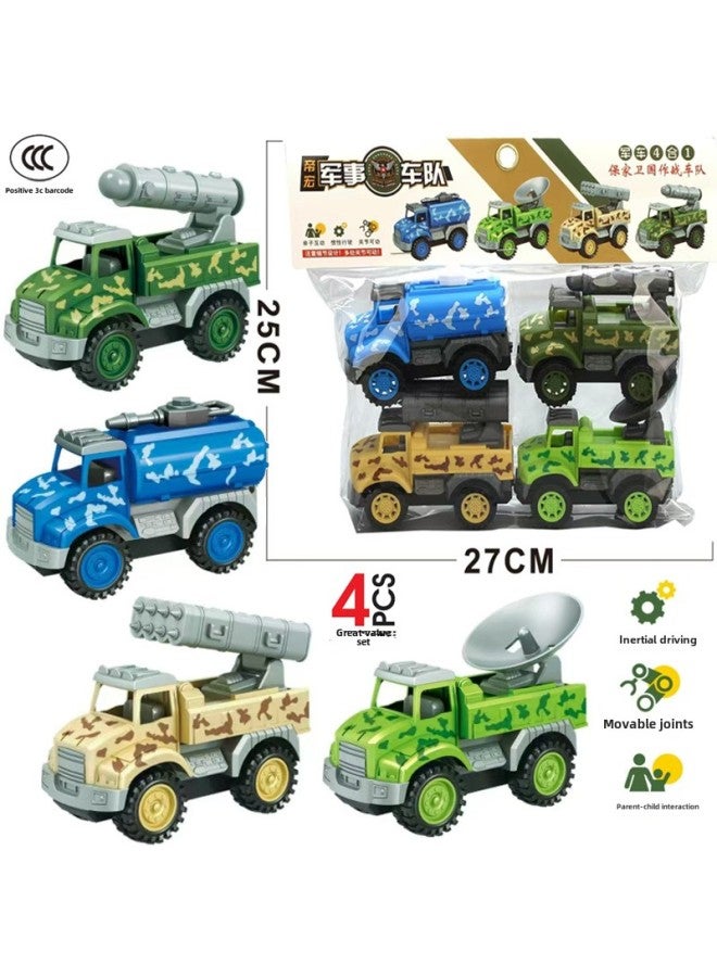 Card Head Bag Boy Play Back Car Project Fire Transportation Law Enforcement Team Scene Suit Children's Toys-Color:54688 Hanging Bag  090-73  - Image 1