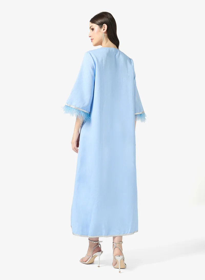 Khizana Embroidered Jalabiya