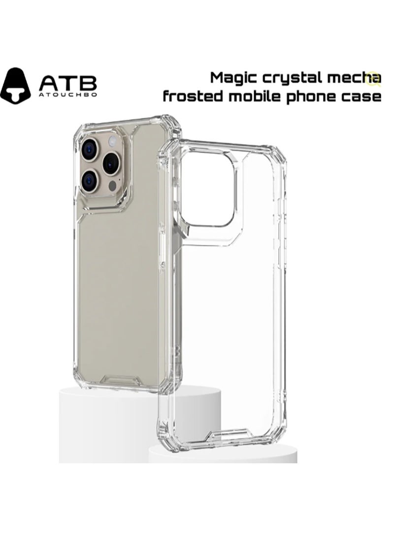 أتوشبو جراب شفاف بحماية فائقة وخامة عالية الجودة مضاد للصدمات لهاتف ايفون 12 برو ماكس iPhone 12 Pro Max - Image 2