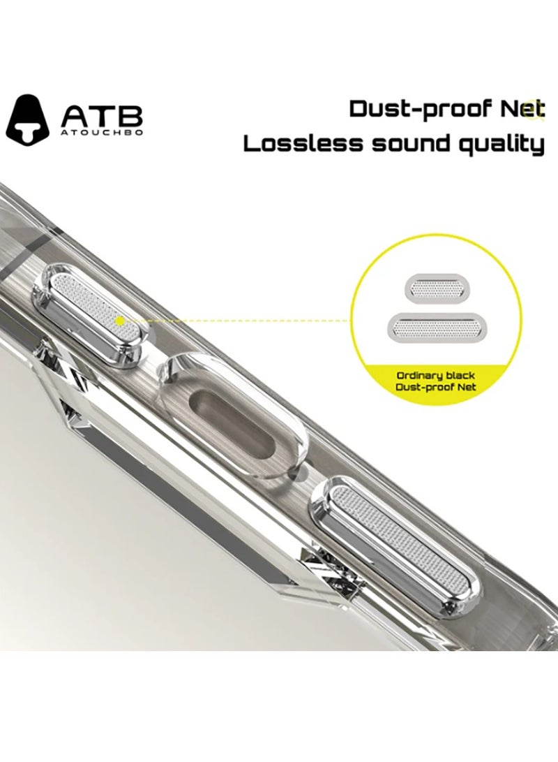 أتوشبو جراب شفاف بحماية فائقة وخامة عالية الجودة مضاد للصدمات لهاتف ايفون 12 برو ماكس iPhone 12 Pro Max - Image 4