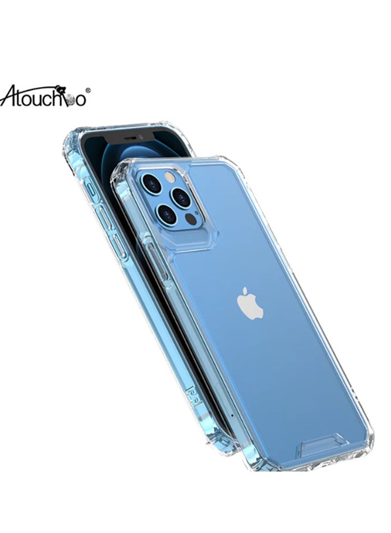 أتوشبو جراب شفاف بحماية فائقة وخامة عالية الجودة مضاد للصدمات لهاتف ايفون 12 برو ماكس iPhone 12 Pro Max - Image 3