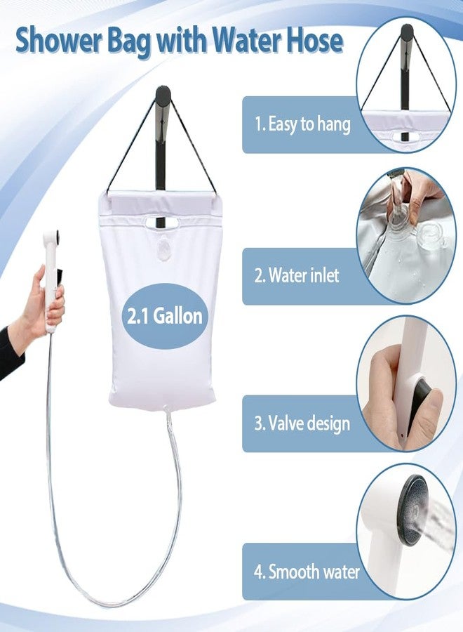 MESINURS Inflatable Shower Bathtub Kits, Large Bathing Basin System for Bedridden, Handicap, Elderly, Disabled Patients Body Washing, Caregiver Assistive Aid - Image 4