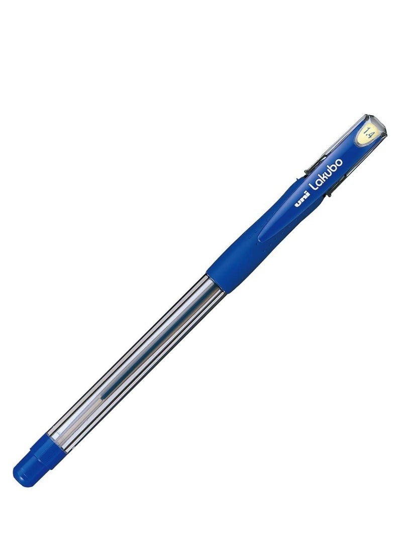 Uniball قلم حبر جاف لاكوبو 12 قطعة رأس 1.4 مم حبر أزرق - Image 2