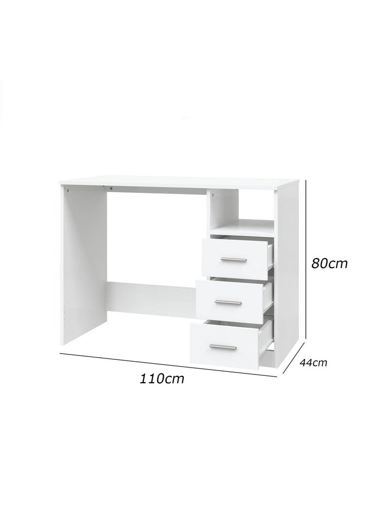 Furniture Store Modern desk, height 80 cm - width 110 cm - depth 44 cm, from Furniture Store.  - Image 5