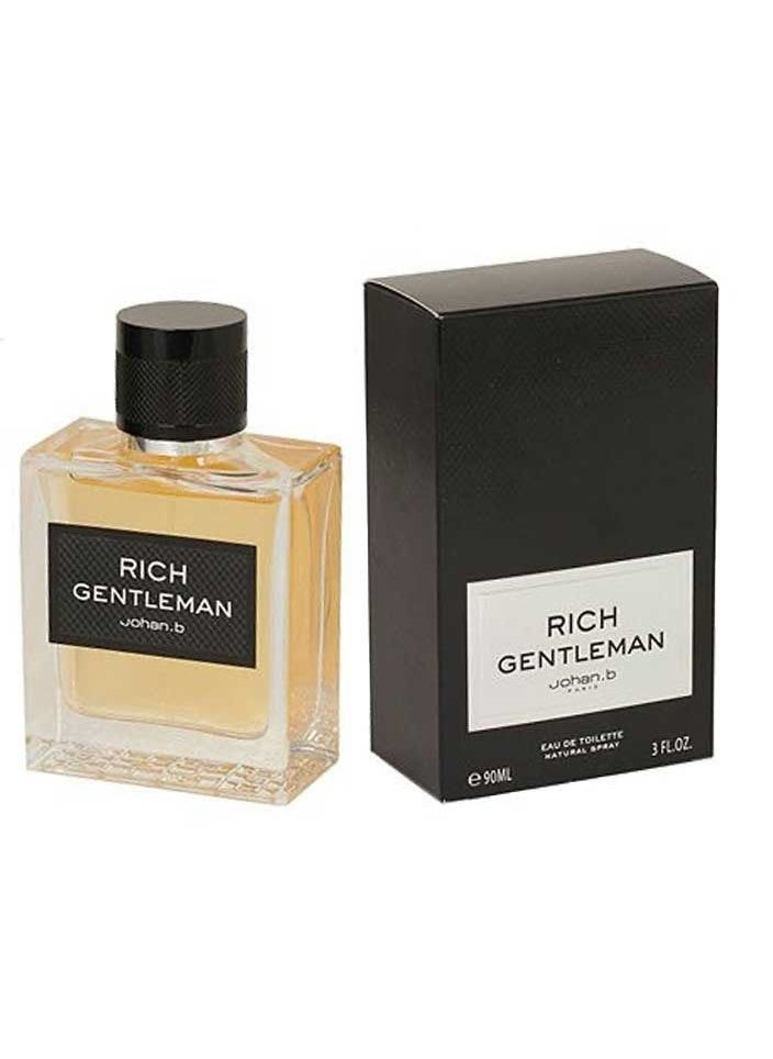 johan.b Rich Gentleman Eau De Toilette 90Ml  - Image 1