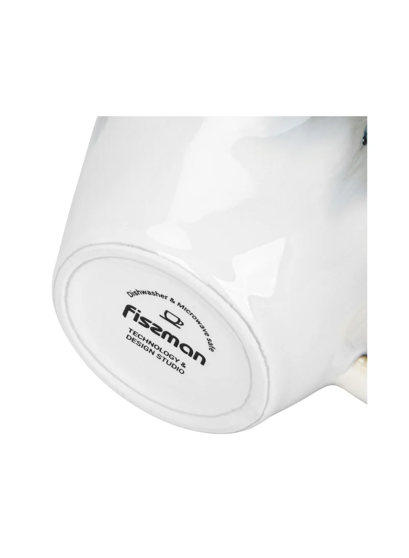 Fissman  2pc Mug 370ml Galactica Series, Coffee/Tea Cup, Perfect for Coffee Lover for Latte, Cappuccino, Hot Choco  | Best Price UAE