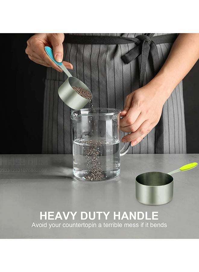 SKY-TOUCH - 10Piece Measuring Cup And Spoon Set Multicolour - Image 1