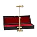 Dselvgvu Miniature Microphone with Case Mini Musical Instrument Microphone Replica Model Fit for 112 Action Figures Dollhouse Accessories Home Decoration Ornament Gold Adjustable 315512 - Image 3