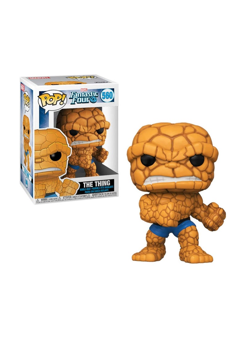 Funko Funko Pop Marvel Fantastic Four the Thing Collectable Vinyl Figure 