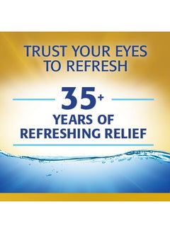 REFRESH Optive MEGA-3 Lubricant Eye Drops Preservative-Free Artificial Tears, 0.01 fl oz, 0.4 mL, 30 Single-Use Containers  - Image 3