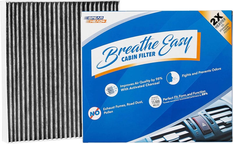 Spearhead Odor Defense Breathe Easy AC & Heater Cabin Filter for Hyundai/Kia (BE-160) - Image 1