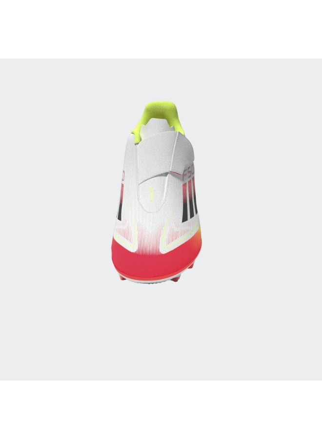 Adidas F50 نادي VEL FG/MG FTWWHT/CBLACK/SYELLO - Image 5
