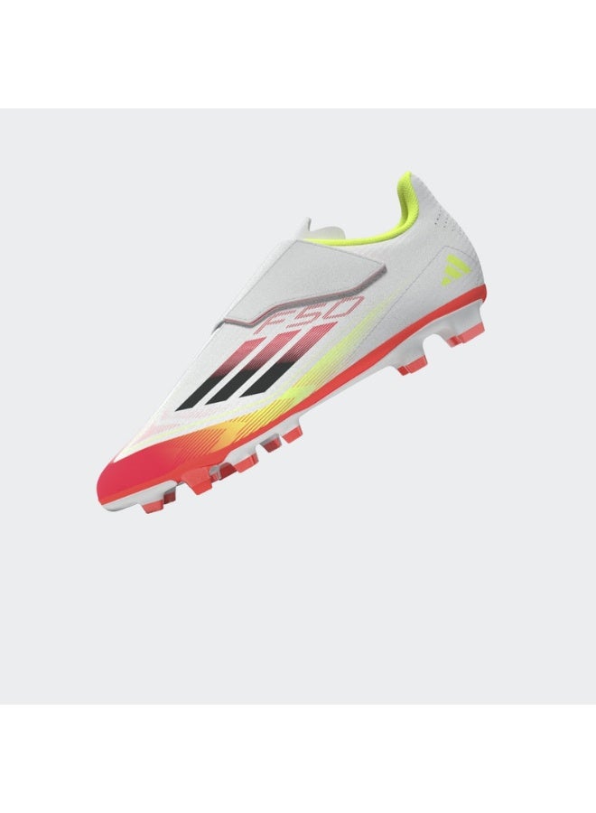 Adidas F50 نادي VEL FG/MG FTWWHT/CBLACK/SYELLO - Image 3