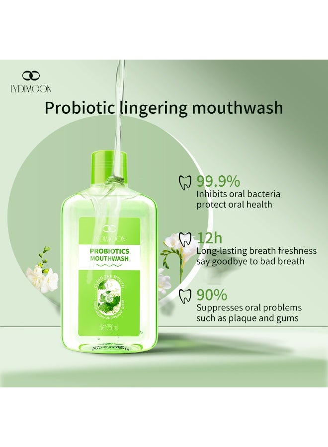 LYDIMOON Probiotic Mouthwash | Fresh Breath, Antibacterial & Gum Care 250ml - Image 3