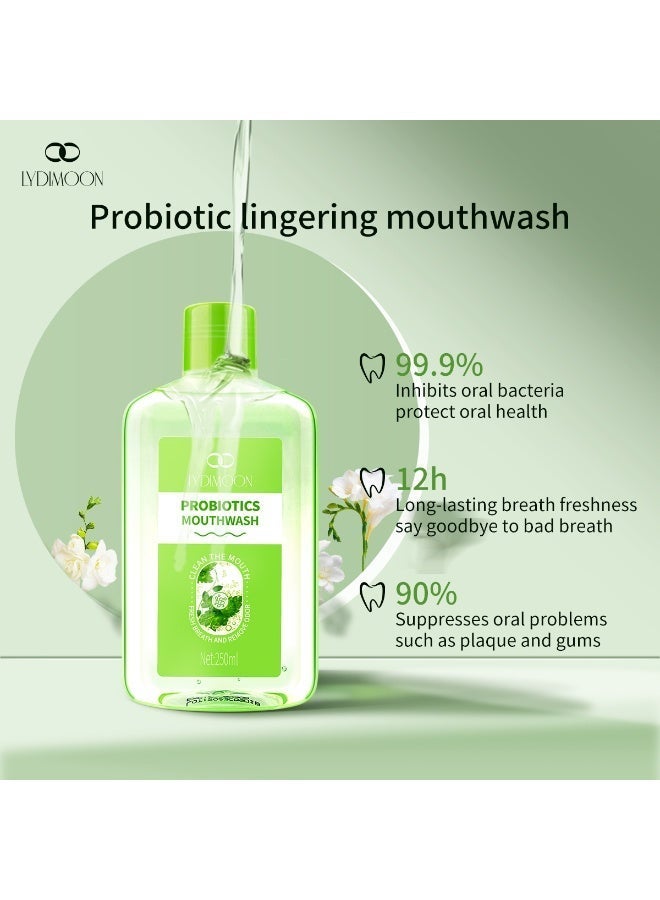 LYDIMOON Probiotic Mouthwash | Fresh Breath, Antibacterial & Gum Care 250ml - Image 3