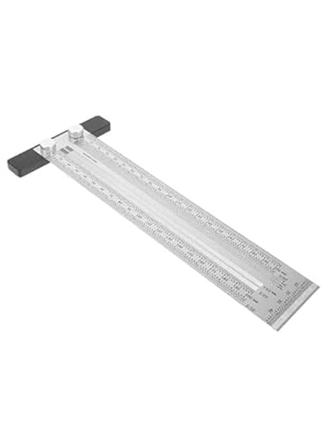 200mm Woodworking Ruler T Square Multi Function Precision Marking Measuring Tool - Image 1