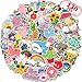 Arme 130Pcs Cute Stickers Pack Colorful Vinyl Stickers for Water Bottles Computer Skateboad Phone Notebooks Valentines Day Cute Stickers Waterproof Pet Sticker for Toddlers Kids Teens Girls Boys - Image 3