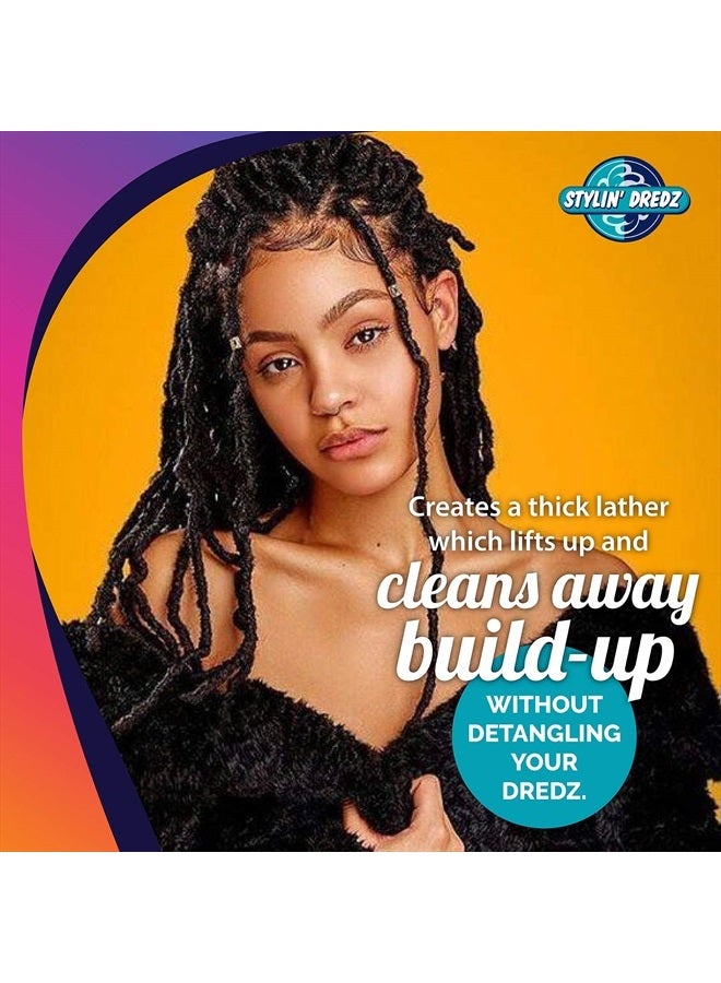 Stylin Dredz شامبو بخاخ - شامبو دريدلوك - خالي من الرواسب مع زيت شجرة الشاي - 350 مل عبوة من 2 - Image 4