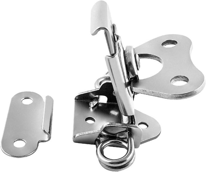 QWORK Heavy Duty Stainless Steel Latch for Flight Cases and Equipment Boxes, 4 Pack 2" x 1-1/2", High Working Loads, Excellent Anti-Corrosion - Image 3