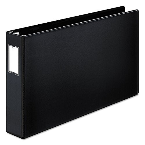 Cardinal Premier Easy Open 11" x 17", Locking Slant-D Ring Binder, 2", Black (12132) - Image 1