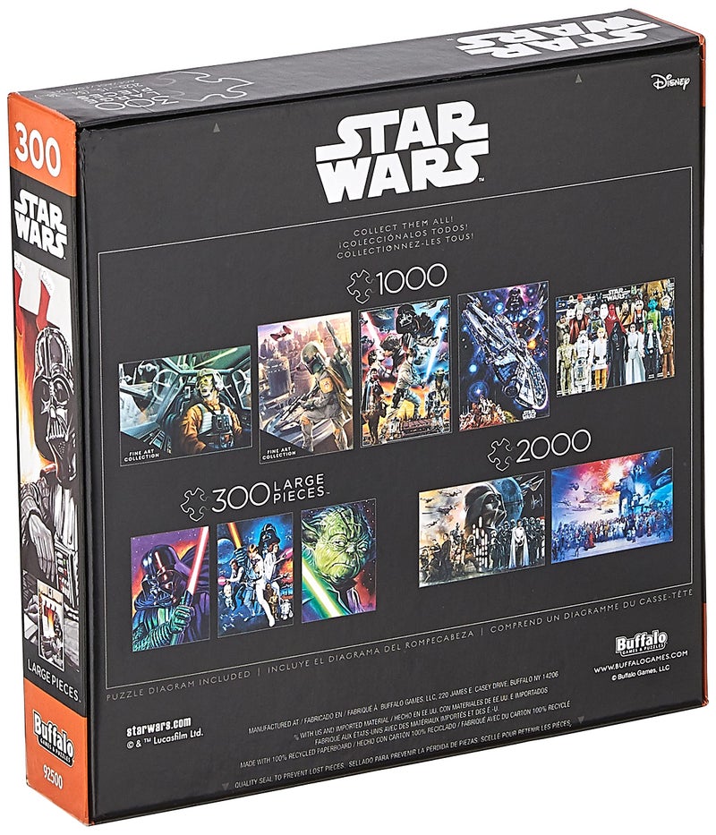 Buffalo Games Star Wars - A Very Vader Christmas - 300 Large Piece Jigsaw Puzzle Multi, 21.25"L X 15"W - Image 2