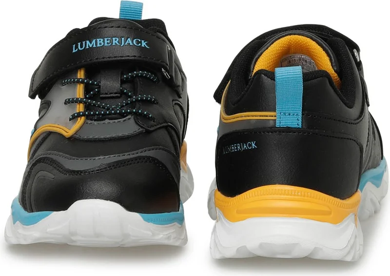 LUMBERJACK Albena 4Pr Black Boys Sneakers